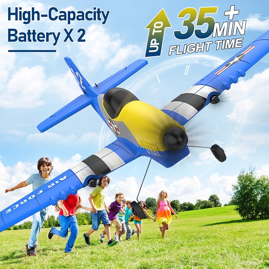 航空機・ヘリコプター DARUMAYA MODEL AIRPLANE DE LUXE KIT Amazon.com: RC Plane, 3 Channel RC Airplane 2.4GHz with 2